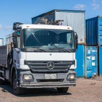 Аренда манипулятора кран 9 тонн, борт 10 тонн - Mercedes Actros 2641